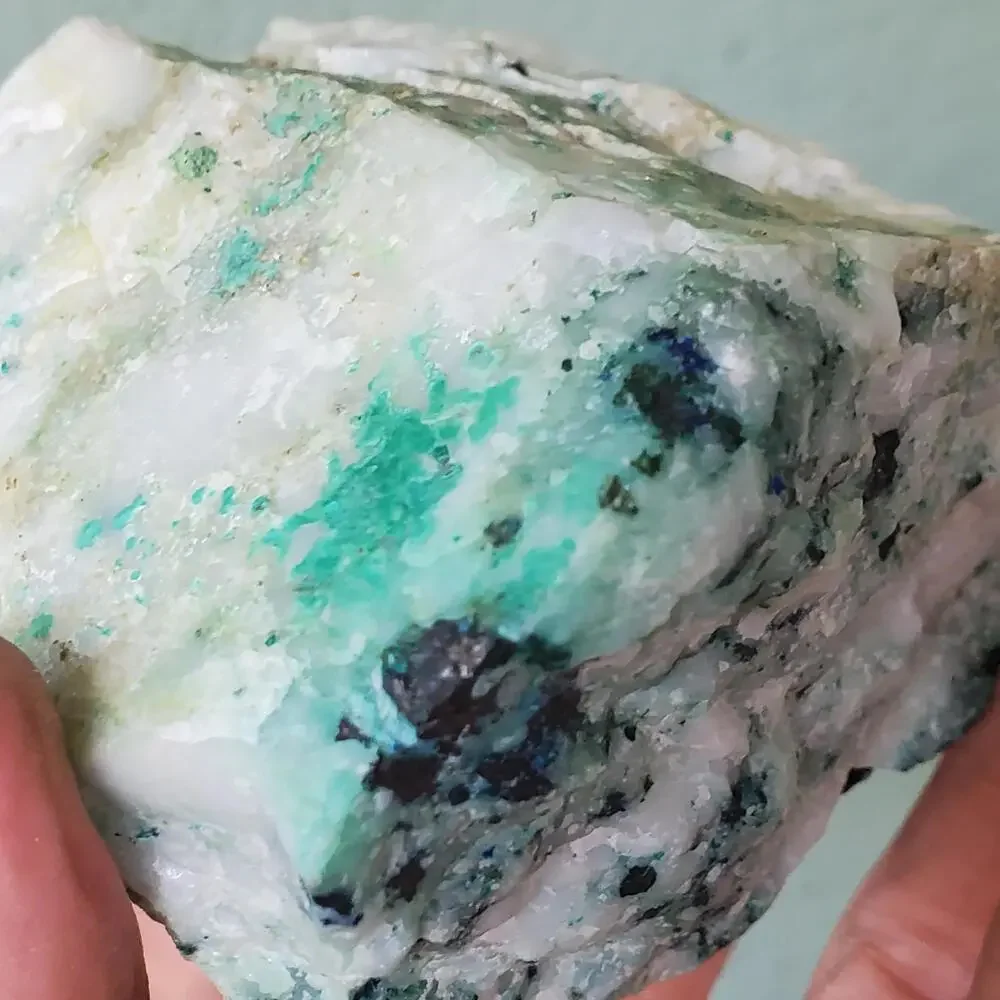 Phoenix Chrysocolla Crystal Stone Raw Specimen 728 grams